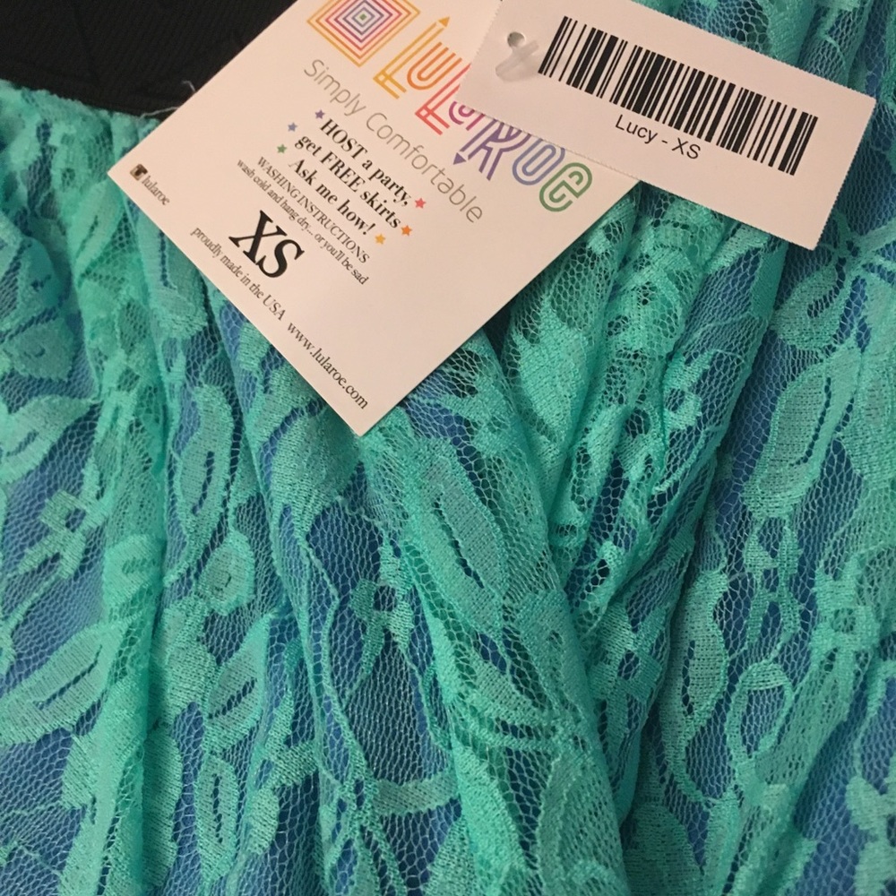 NWT XS Lucy Maxi Skirt Lace LuLaRoe